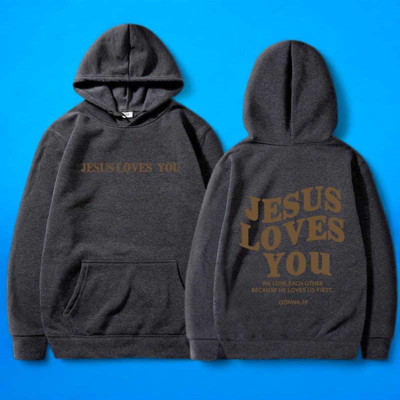 Lena | Oversized hoodie | Jesus loves you |