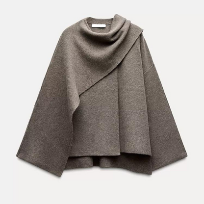 Elif Cape Coat | Stilig och Bekväm Cape för Alla Tillfällen