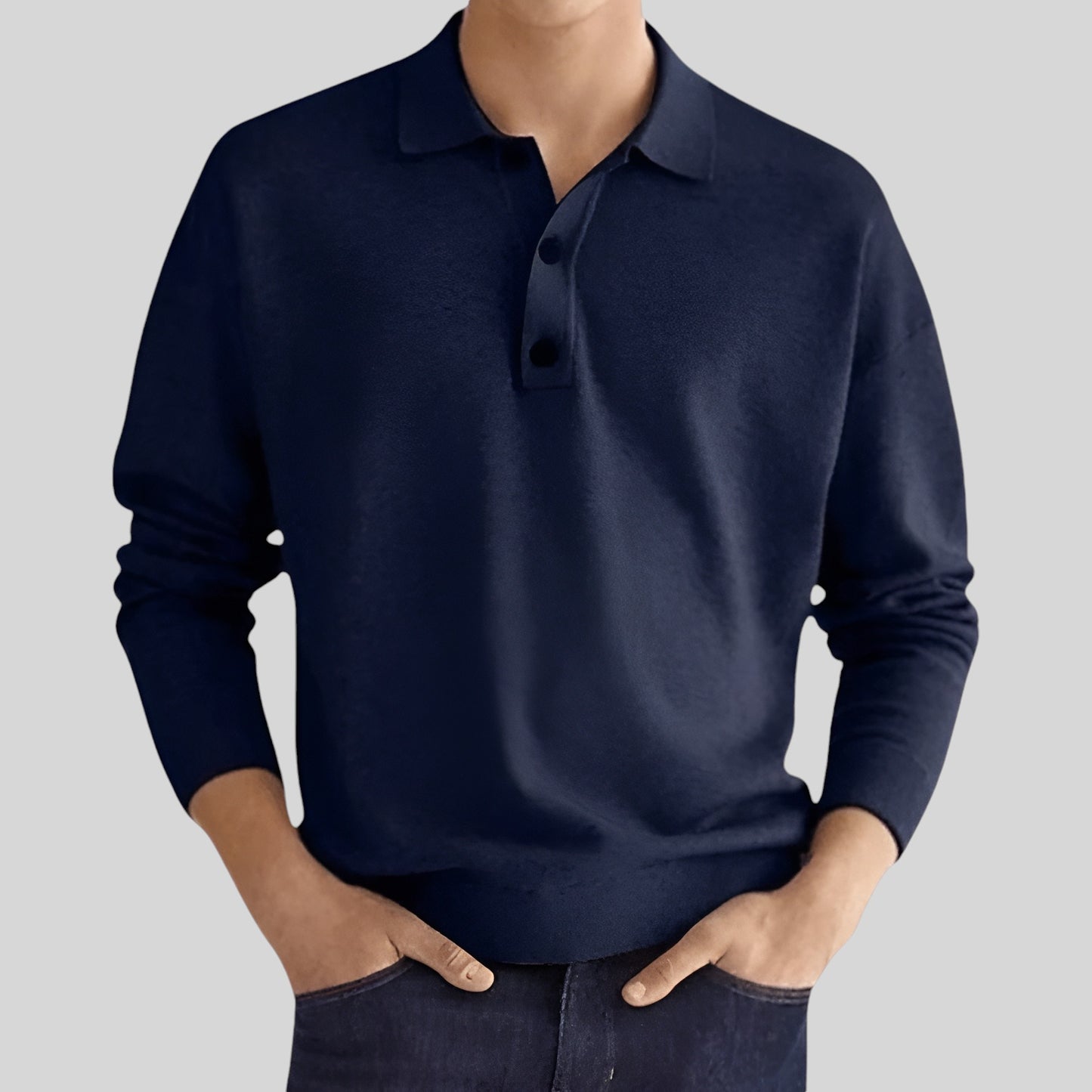 Johan™ | Elegant Polo Sweater