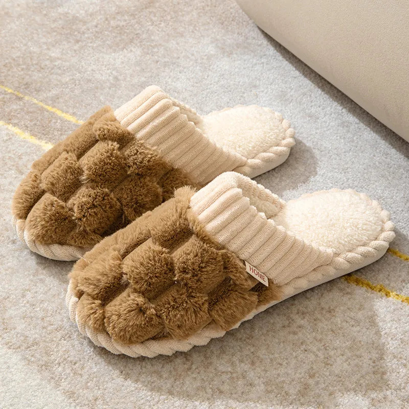 Cozy Winter Fuzzy Slippers™ | Håll dig varm med stil