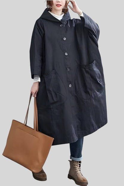 Birgitta™ | Oversized Vattentät Vindjacka