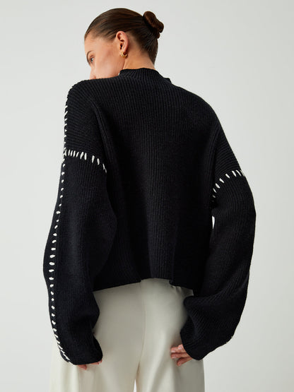 Amelia™ | Mock Neck Sweater