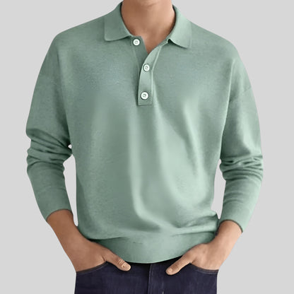 Johan™ | Elegant Polo Sweater