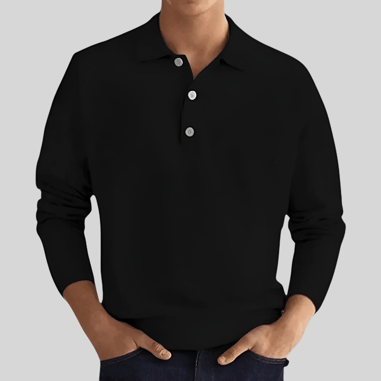 Johan™ | Elegant Polo Sweater