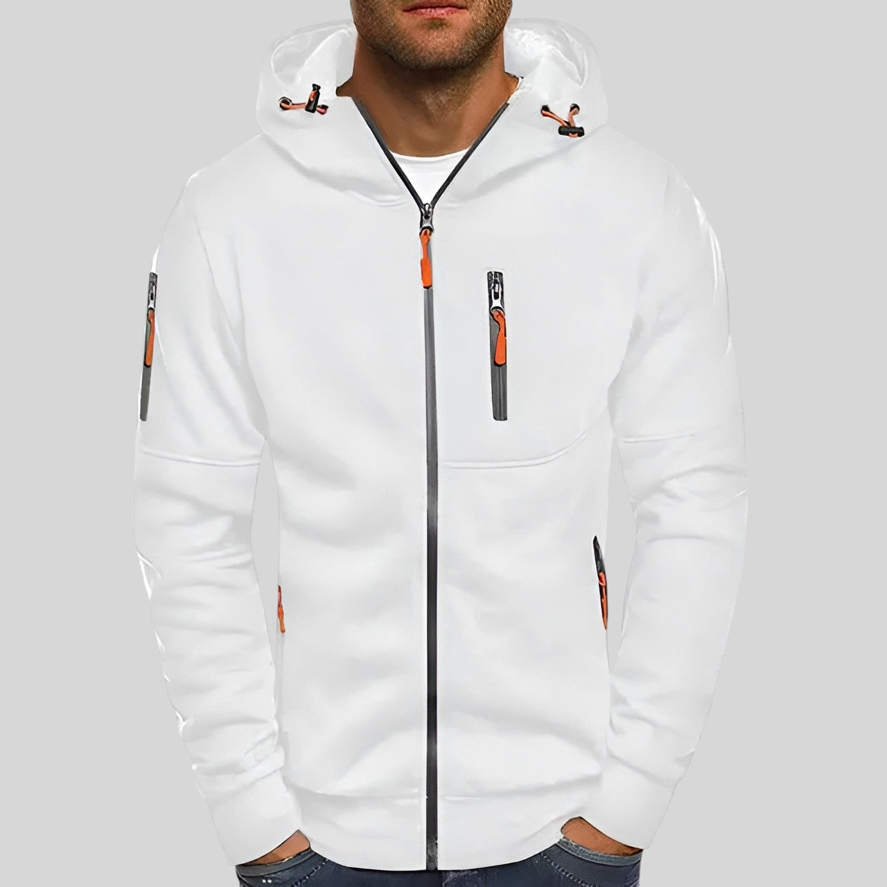 Joakim™ | Stilfull Tech-Fleece-Jacka för Herr | Gratis Joggingbyxor |