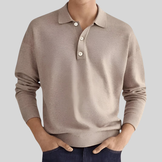 Johan™ | Elegant Polo Sweater